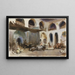 Place du marché - John Singer Sargent — gerahmtes Bild an der Wand