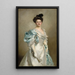 Mary Crowninshield Endicott Chamberlain Mme Joseph Chamberlain - John Singer Sargent — gerahmtes Bild an der Wand