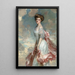Mlle Mathilde Townsend - John Singer Sargent — gerahmtes Bild an der Wand