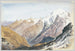 Bergstudie - John Singer Sargent — Ansicht des Kunstwerks