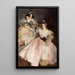 Mme Carl Meyer und ihre Kinder - John Singer Sargent — gerahmtes Bild an der Wand