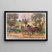 Mules - John Singer Sargent — gerahmtes Bild an der Wand