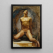 E-Studie eines Aktes von Thomas E McKeller - John Singer Sargent — gerahmtes Bild an der Wand