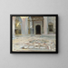 Pflaster von Kairo - John Singer Sargent — gerahmtes Bild an der Wand