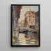 Ponte della Canonica - John Singer Sargent — gerahmtes Bild an der Wand