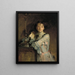 Portrait von Adah Russell geborene Williams - John Singer Sargent — gerahmtes Bild an der Wand
