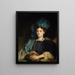 Portrait von Fräulein Katherine Elizabeth Lewis - John Singer Sargent — gerahmtes Bild an der Wand