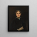 Portrait von Frau Raphael Pumpelly - John Singer Sargent — gerahmtes Bild an der Wand