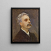 Portrait von Gabriel Fauré - John Singer Sargent — gerahmtes Bild an der Wand