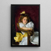 Portrait von Charlotte Cram - John Singer Sargent — gerahmtes Bild an der Wand
