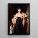 Portrait d'Helen Vincent vicomtesse d'Abernon - John Singer Sargent — gerahmtes Bild an der Wand