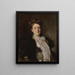 Portrait von Mme J. William White - John Singer Sargent — gerahmtes Bild an der Wand
