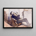 Portrait von Paul César Helleu - John Singer Sargent — gerahmtes Bild an der Wand