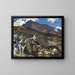 Col du Simplon - John Singer Sargent — gerahmtes Bild an der Wand