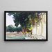 Spanisches Midi-Gemälde Aranjuez - John Singer Sargent — gerahmtes Bild an der Wand