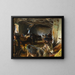 Scheune in Cuenca - John Singer Sargent — gerahmtes Bild an der Wand