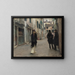 Straße in Venedig - John Singer Sargent — gerahmtes Bild an der Wand