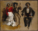 Studie für sitzende Figuren für El Jale - John Singer Sargent — Ansicht des Kunstwerks