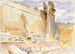 Tempel des Bacchus in Baalbek - John Singer Sargent — Ansicht des Kunstwerks