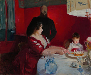 La fête d'anniversaire - John Singer Sargent — Ansicht des Kunstwerks
