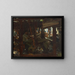 Die Weber - John Singer Sargent — gerahmtes Bild an der Wand