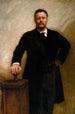 Theodore Roosevelt - John Singer Sargent — Ansicht des Kunstwerks