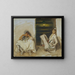 Zwei arabische Frauen - John Singer Sargent — gerahmtes Bild an der Wand