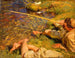 Val d'Aoste, un homme à la pêche - John Singer Sargent — Ansicht des Kunstwerks