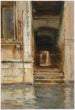 Passage Venedig - John Singer Sargent — Ansicht des Kunstwerks