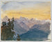 Ansicht vom Pilatusberg - John Singer Sargent — Ansicht des Kunstwerks