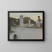 Ansicht von Capri - John Singer Sargent — gerahmtes Bild an der Wand