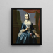 Anne Fairchild Bowler Mme Metcalf Bowler - John Singleton Copley — gerahmtes Bild an der Wand
