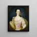 Jane Browne - John Singleton Copley — gerahmtes Bild an der Wand
