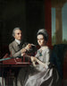 Portrait von M. und Mme Thomas Mifflin - John Singleton Copley — Ansicht des Kunstwerks