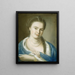 Portrait von Mme Gawen Brown - John Singleton Copley — gerahmtes Bild an der Wand