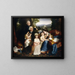 La famille Copley - John Singleton Copley — gerahmtes Bild an der Wand