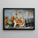 Der Rückkehr von Neptun - John Singleton Copley — gerahmtes Bild an der Wand