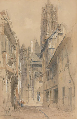 John Skinner Prout - The Church of St Laurent.webp