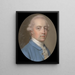 Portrait eines Edelmanns - John Smart — gerahmtes Bild an der Wand