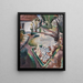 Garten - John Sten — gerahmtes Bild an der Wand