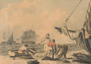 John Thomas Serres - Coast Scene with Figures.webp