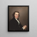 Dr Lemuel Hopkins - John Trumbull — gerahmtes Bild an der Wand