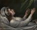 Sarah Hope Harvey auf ihrem Sterbebett - John Trumbull — Ansicht des Kunstwerks