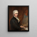 Selbstporträt - John Trumbull — gerahmtes Bild an der Wand