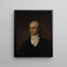 Aaron Burr - John Vanderlyn — gerahmtes Bild an der Wand