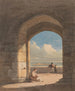 Eine Arche in Holy Island Northumberland - John Varley — Ansicht des Kunstwerks