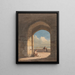 Eine Arche in Holy Island Northumberland - John Varley — gerahmtes Bild an der Wand