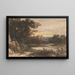 Barnard Castle, Landkreis Durham - John Varley — gerahmtes Bild an der Wand