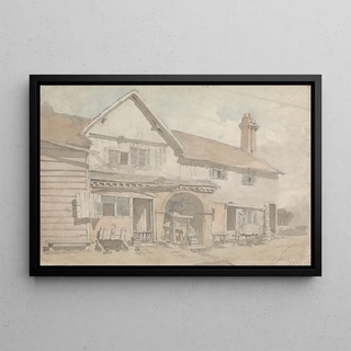 John Varley - Farm House with a Well.webp