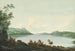 Der Windermere-See von Rawlinson's Nab aus, Blick nach unten auf den See - John Warwick Smith — Ansicht des Kunstwerks